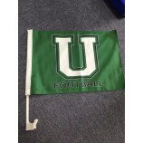 Logo personnalisé agitant à la main des drapeaux mini drapeau à damier drapeau de course de voiture
