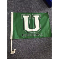 Logotipo personalizado que ondea a mano, bandera mini a cuadros, bandera de carreras de coches