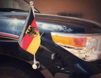 Heet verkoop alle wereldlanden Qatar Car Mirror Flag