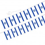 Usine professionnelle 100 % polyester plissé ventilateur feutre fanion corde drapeaux publicité personnalisé Bunting drapeau avec haute qualité et n’importe quelle taille