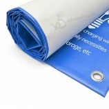 Banner de impresión de vinilo de pvc de tela de malla publicitaria exterior personalizada para promoción banner de sublimación impreso de valla de construcción