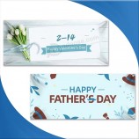 Durable Waterproof Wholesale 13OZ Any Size mesh fabric banners outdoor Advertising Custom PVC Vinyl Banner