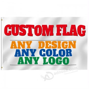 Publicidad promocional Banderas personalizadas de 3x5 pies Banderas nacionales de todos los países