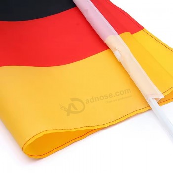 BOLISI 12x18 pulgadas Sublimación bandera de la ventana del coche poliéster doble impresión en blanco bandera del coche personalizada
