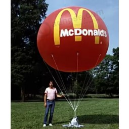 Aangepaste reclame grote opblaasbare pvc-ballon