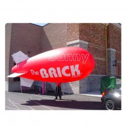 Promotionele activiteiten opblaasbare vliegende heliumzeppelin | Aangepaste reclame opblaasbare luchtschip blimp ballon te koop