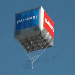 Palloncino gonfiabile del cubo del logo personalizzato, palloncino quadrato dell'elio per la pubblicità