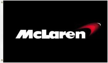 Bandiera Mclaren 3x5Feet Auto Da Corsa Banner Per Auto Garage Logo Bandiera Uomo Grotta Decorazione