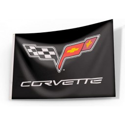 Corvette Flagge Corvette Banner Chevrolet Corvette Racing Flaggen Chevrolet Corvette Auto Banner-Polyster Flaggen