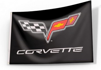 Corvette Vlag Corvette Banner Chevrolet Corvette Racing Vlaggen Chevrolet Corvette auto Banner-Polyster Vlaggen