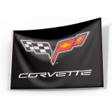 Drapeau Corvette Bannière Corvette Chevrolet Corvette Racing Drapeaux Chevrolet Corvette voiture Banner-Polyster Flags