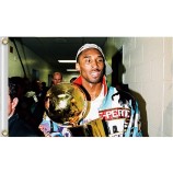 Kobe Vlag 3x5 Voet Banner Grappige Man Cave Muur Meme Vlag voor College Slaapzaal Decor,Buiten,Feesten,Cadeau,Achterkleppen