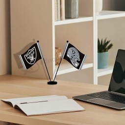 Las Vegas Raiders Schreibtisch und Tisch Top Flaggen