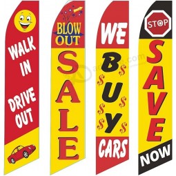 Gebruikte Auto's Vlag Windstille Swooper 4 Lot Set Auto Save Walk In Drive Sale Wij Kopen