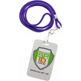 Specialist ID 25 Pack - Cordini da collo per badge identificativi rotondi premium per portacarte e targhette portanome - Cavo resistente non staccabile da 36 pollici