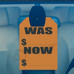 Versa Tags теперь была Mirror Hang Tags - Теперь Tags - Упаковка из 50 штук теперь была Car Hang Tag - 8,5