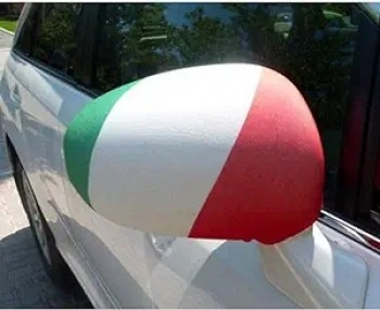 Bandiera Specchietto Auto Italia 6'' x 4'' - Bandiere Specchietto Auto Italiano - 2 Pezzi