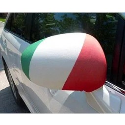 Italien Autospiegelfahne 6'' x 4'' - italienische Autospiegelfahnen - 2 Stück