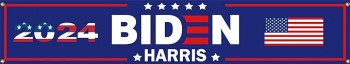 Biden Harris 2024 Large Banner Vote Biden Harris 2024 President Yard Signs banner Advertising Polyester Party Outdoor Flag