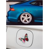 Farfalla Vinile Auto Adesivi, Farfalle Insetto Graffio Copertura Impermeabile Paraurti Decalcomanie per Automotive, Moto, Casco, Bagagli