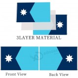 3x5 Nieuwe Minnesota State Flag Outdoor Dubbelzijdige MN State Flags Banner Heavy Duty 3-laags polyester materiaal met 2 metalen doorvoertules