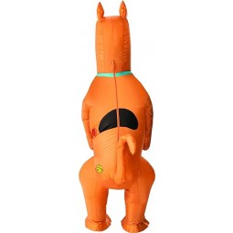 Rubie's Scooby Doo aufblasbares Kostüm für Erwachsene Kostüm für Erwachsene