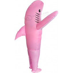 2 confezioni gonfiabile squalo costume gonfiabile animale per compleanno/vacanza