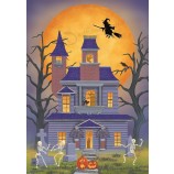 Haunted House Party Halloween House Flag 40 