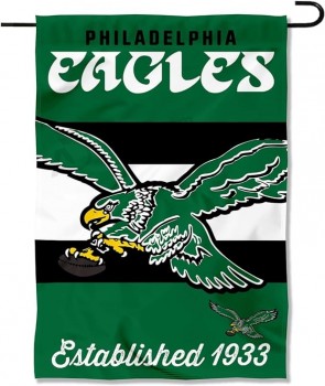 Philadelphia Eagles Retro Vintage Retro Retro Doppelseitige Gartenflagge