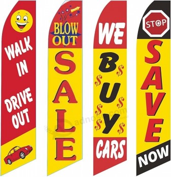 Auto Usate Bandiera Windless Swooper 4 Lotto Set Auto Save Walk In Drive Vendita Compriamo