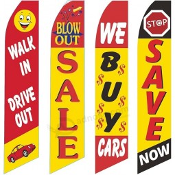 Gebruikte Auto's Vlag Windstille Swooper 4 Lot Set Auto Save Walk In Drive Sale Wij Kopen