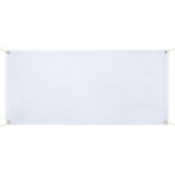 Vinile Banner Blank Poliestere Oxford Cloth con corde appese 2x4 piedi Stampa fai da te Segni in vinile per interni ed esterni Pubblicità Display pubblicitario