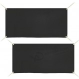 Vinile Banner Blank Poliestere Oxford Cloth con corde appese 2x4 piedi Stampa fai da te Segni in vinile per interni ed esterni Pubblicità Display pubblicitario