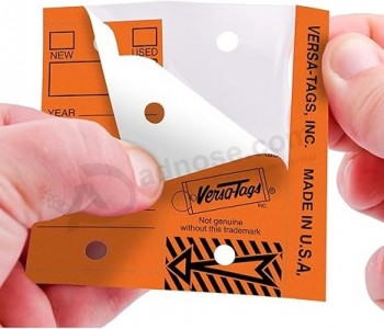 Верса-Tags 250 Бирки для ключей, Самозащищающиеся Поли, 1,25 дюйма x 3 дюйма, Высокая стойкость к истиранию, Набор 250