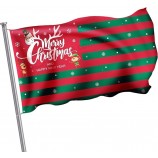Bandera de Navidad Bandera Nacional de Navidad Muñeco de nieve de Navidad Elfo Bandera de Reno Tema de Navidad Bandera decorativa con ojales para jardín de Navidad
