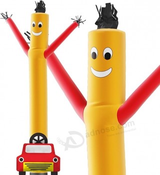 Air Dancers Gonflable Tube Man Attachment - 10 pieds de haut Wacky Waggy Waving gonflable Dancing Tube Guy pour la promotion des affaires