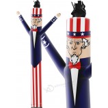 Air Dancers Gonflable Tube Man Attachment - 10 pieds de haut Wacky Waggy Waving gonflable Dancing Tube Guy pour la promotion des affaires