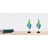 Шведские флаги шведские маленькие мини настольные флаги набор маленькие мини шведские флаги настольный фла