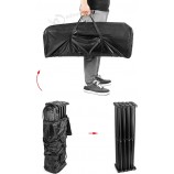 Espositore pop-up in tessuto, 7-9/16' x 10' Espositore per fiere Stand per stand con fondale pop-up, con borsa per il trasporto, 1 confezione