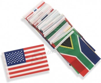 50 Pack Countries Flags National Desk Flags,Small Mini Country International World Table Flag with Stand Base,Sports Events Grand