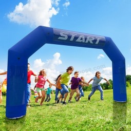 20フィートのインフレータブルアーチ、強力なブロワーを備えた巨大なインフレータブルアーチ道、5Kレース、募金活動、広告パーティーのフィニッ
