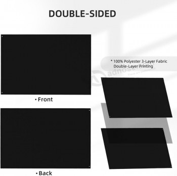 Custom Flag, Custom Flag 3x5, Custom Flags For Outside, Customize Flag, Custom Image Flag, Custom Flag 3x5ft Triple-Layer Double-Sided Flag