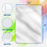 Anley Blank Solid White Garden Flag - 맞춤형 야외 마당 장식 표지판 디자인을 위한 DIY 개인화 공예 배너 - 크레용, 페인팅