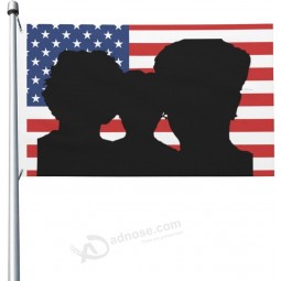 Bandiera americana rosa personalizzata 3X5 Ft Bandiera personalizzata con decorazione della camera fotografica per uomini e donne all'interno e all'esterno