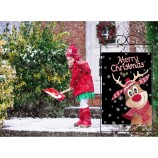 Weihnachtsflaggen, Weihnachtsgartenflaggen Weihnachtshausflaggen 28 x 40 Zoll Outdoor-Weihnachtsflagge für Weihnachtsgartendekoration