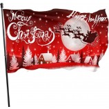 Christmas Flag 3x5 Ft Outdoor Flag，New Year Holiday Flag For Xmas Party Garden Yard House Decoration Color