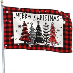 Frohe Weihnachten Flaggen 3x5 draußen doppelseitig frohes neues Jahr Flaggen Weihnachtsflaggen für draußen Weihnachten Haus Dekorationen Flaggen Banner