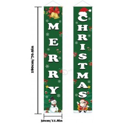 Decorazioni natalizie Striscione di buon Natale all'aperto al chiuso, Decorazioni di buon Natale da appendere per la casa, Decorazione natalizia per interni ed esterni