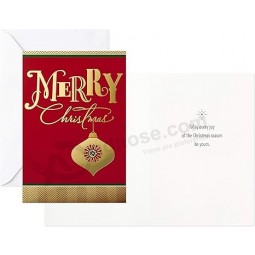 Assortimento di carte in scatola di Natale di Image Arts, icone eleganti (4 disegni, 24 carte con buste)