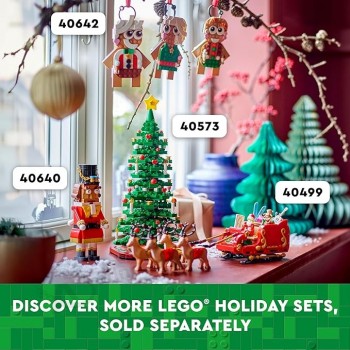 Jouet de construction d’ornements en pain d’épice, décoration festive en pain d’épice, grande activité familiale ou décoration de vacances, cadeau pour les enfants de 6 ans